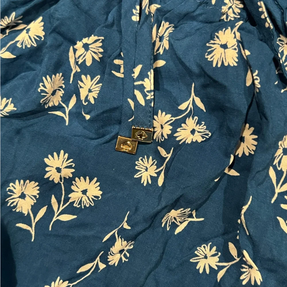 Kate Spade Floral Off Shoulder Playsuit Short Romper - Picture 3 of 7